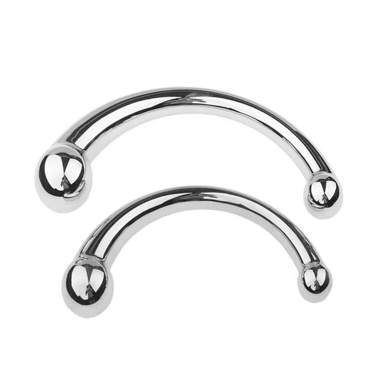 Anal Hooks Steel Stainless Elegant Hook Anal Ended Double 5858 0121